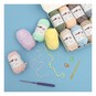 Knitcraft Pastel Tiny Chenille DK Yarn 25g 12 Pack  image number 2