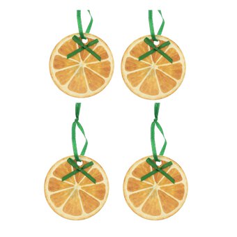Orange Slice Gift Tags 4 Pack