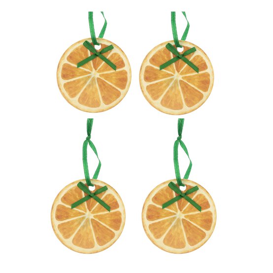 Orange Slice Gift Tags 4 Pack image number 1