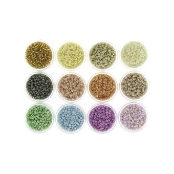 Pastel Rocaille Seed Beads Box image number 3