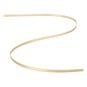 Gold Double-Faced Satin Ribbon 3mm x 5m image number 2