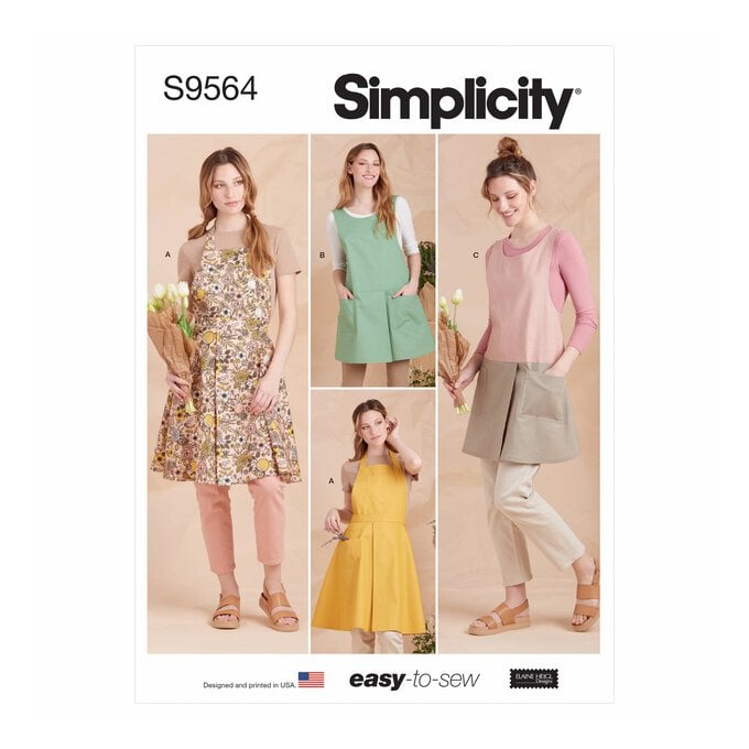 Simplicity Apron Sewing Pattern S9564 image number 1