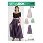 New Look Women's Circle Skirt Sewing Pattern 6580 image number 1