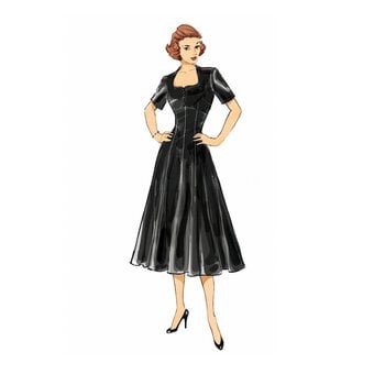 Butterick Vintage Dress Sewing Pattern B6018 (14-22) image number 3