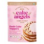 Cake Angels Raspberry and White Choc Posh Toppers 90g image number 1