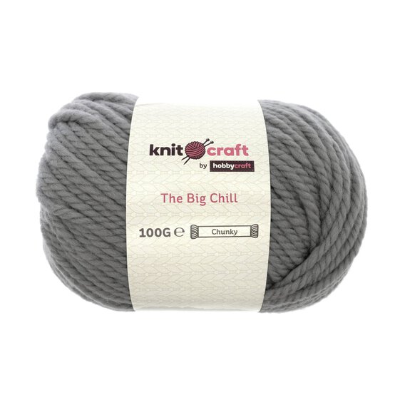 Knitcraft Light Grey The Big Chill 100g  image number 1