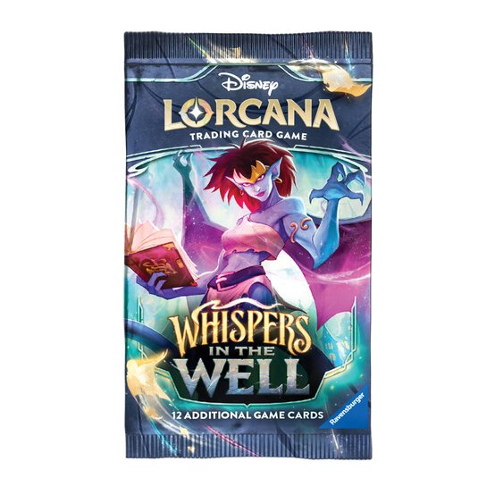 Assorted Disney Lorcana Whispers in the Well Booster Pack image number 4