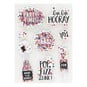 Party Time Confetti Chipboard Toppers 8 Pack image number 1