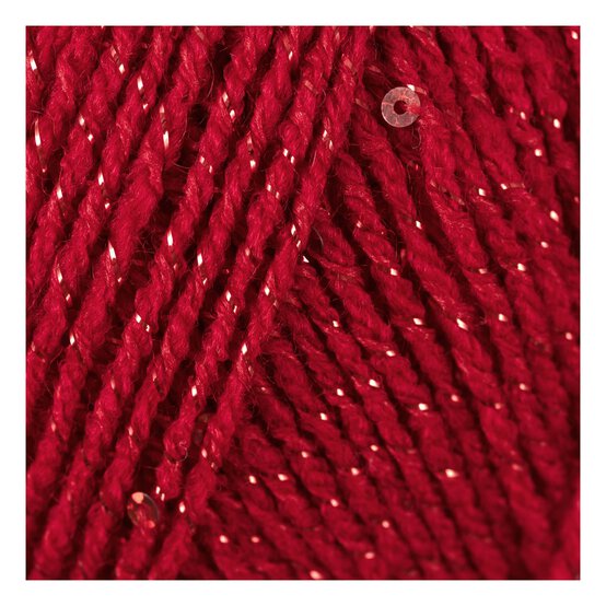 Knitcraft Red Knit Fever Yarn 100g image number 2