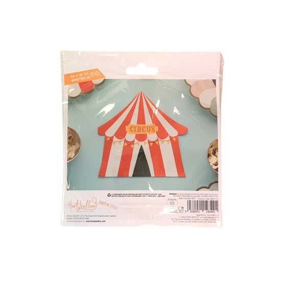 Circus Tent Napkins 16 Pack image number 4