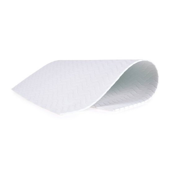 White Wavy Embossed EVA Foam Sheet 22.5cm x 30cm image number 3