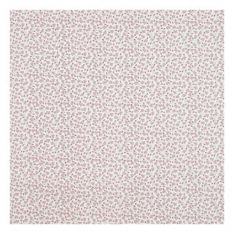 Pink Sophie Basic Cotton Fabric by the Metre