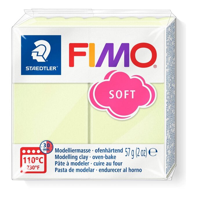Fimo Soft Vanilla Modelling Clay 57g image number 1