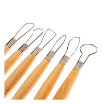 Double-Ended Clay Tool Set 6 Pack image number 2