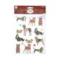 Festive Dog 3D Stickers 16 Pack  image number 4
