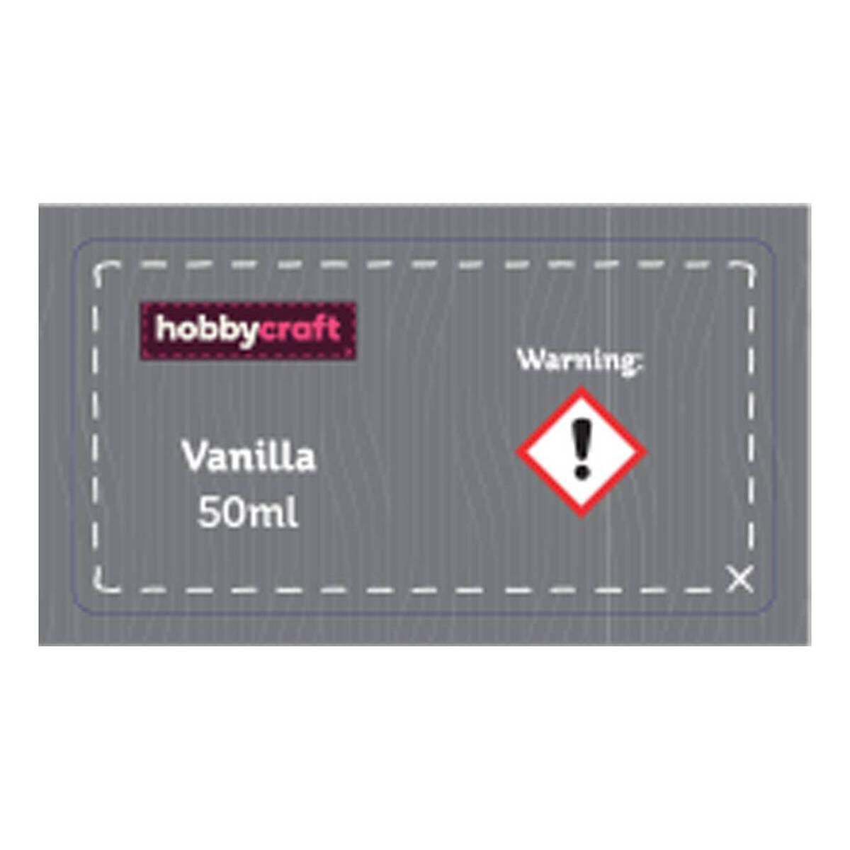 Vanilla Candle Fragrance Oil 50ml Hobbycraft