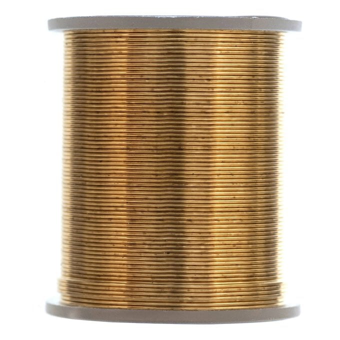 Gold 24 Gauge Beading Wire 21m image number 1