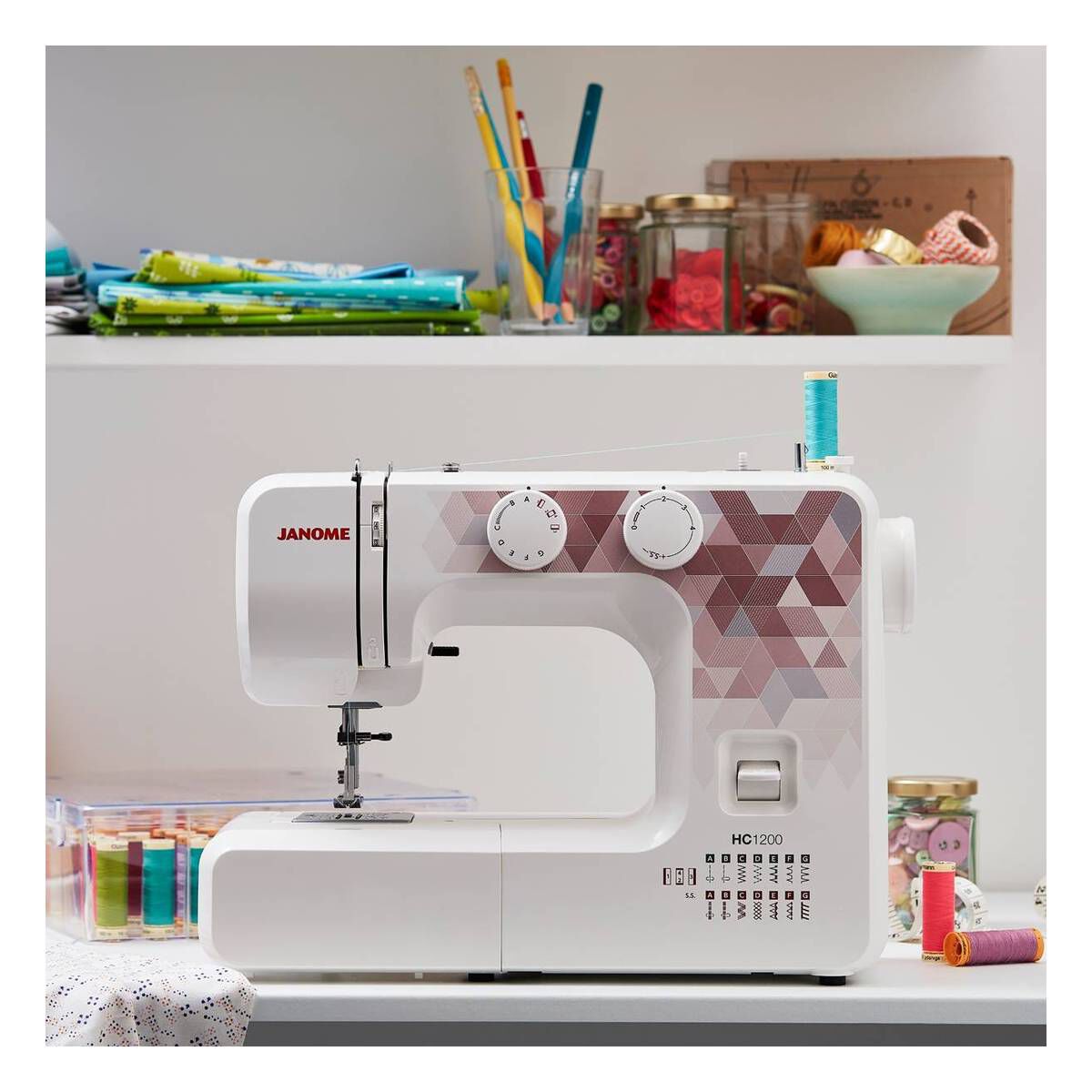 hobbycraft sewing machine bolsa