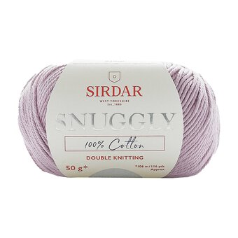 Sirdar Dusty Rose Snuggly 100% Cotton DK 50g