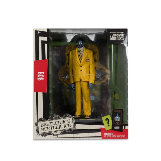 Assorted Movie Maniacs WV2 Beetlejuice Beetlejuice Figure image number 2