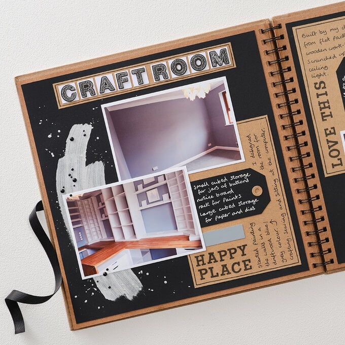How to Create a Mixed Media Scrapbook Layout image number 1
