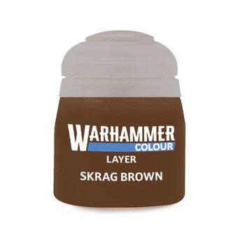Warhammer Skrag Brown Layer Paint 12ml