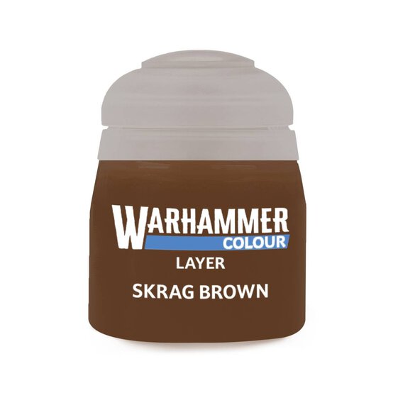 Warhammer Skrag Brown Layer Paint 12ml image number 1