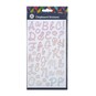 Rainbow Alphabet Chipboard Stickers 83 Pieces image number 3