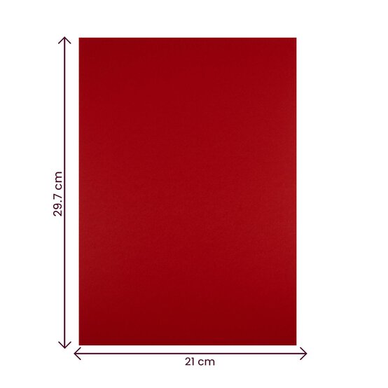 Red Card A4 10 Pack image number 5