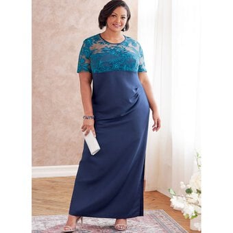 Butterick Women’s Dress Sewing Pattern B6783 (18W-24W) image number 4