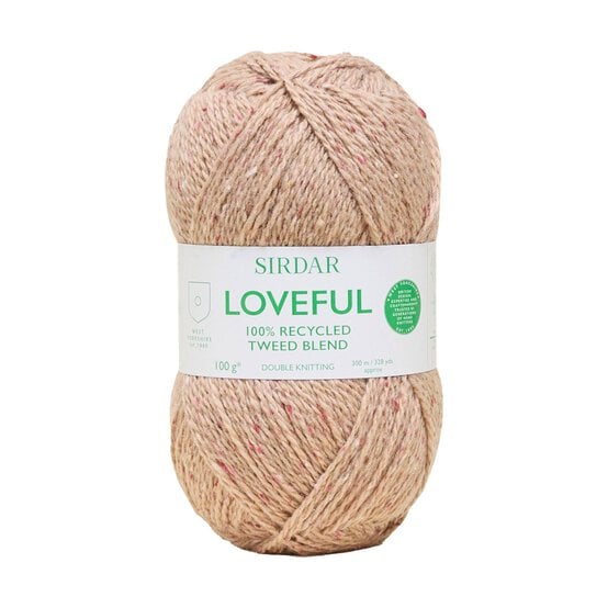 Sirdar Oak Loveful 100% Recycled Tweed Blend 100g image number 1