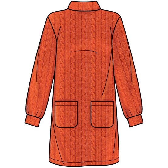 New Look Sweater Dress Sewing Pattern N6683 (4-16) image number 4