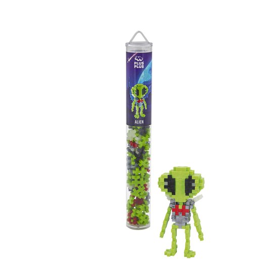 Plus-Plus Alien Tube 100 Pieces  image number 1