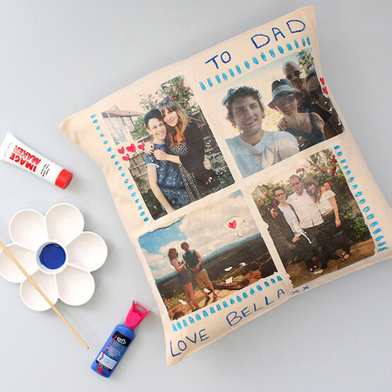 How to Make a Photo Transfer Cushion image number 1