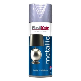 PlastiKote Silver Metallic Spray Paint 400ml