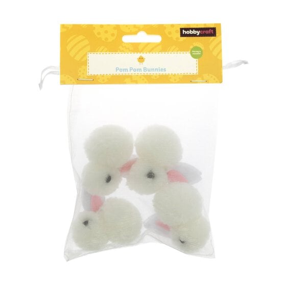 Pom Pom Bunny 4 Pack image number 6