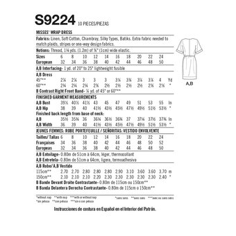 Simplicity Women's Dress Sewing Pattern S9224 (H5 6-14)