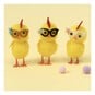 Yellow Chicks with Glasses 3 Pack image number 1