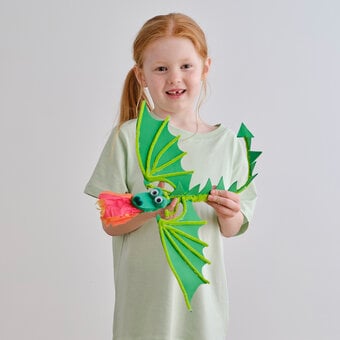 How to Make a Wooden Spoon Dragon Puppet