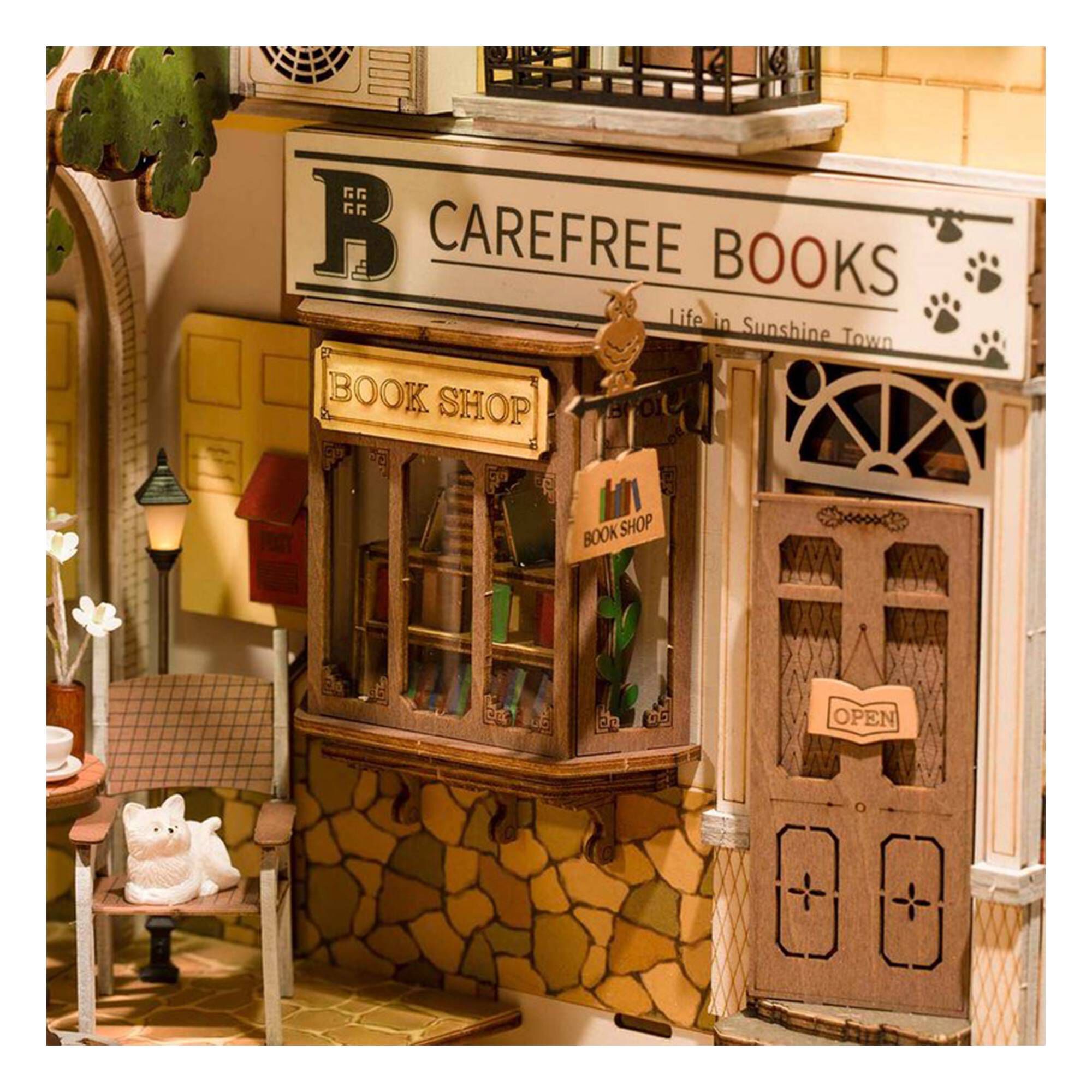 Rolife Sunshine Town DIY Book Nook | Hobbycraft