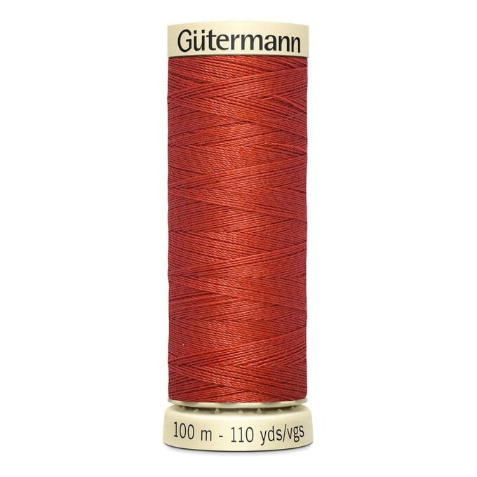 Gutermann Orange Sew All Thread 100m (589) image number 1