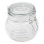 Honey Pot Clip-Top Glass Jar 650ml image number 1