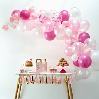 Ginger Ray Pink Balloon Arch Kit image number 5