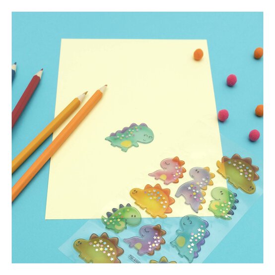 Baby Dinosaur Gel Stickers image number 2