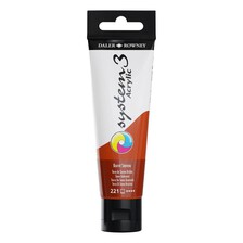 Daler-Rowney System3 Burnt Sienna Acrylic Paint 59ml