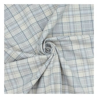 Robert Kaufman Dove Heavy Flannel Cotton Fabric by the Metre
