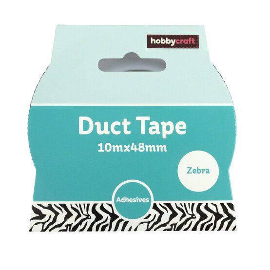 Zebra Print Duct Tape 48mm x 10m  image number 5