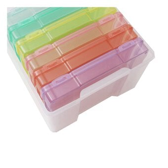 Mini Pastel Craft Storage Box image number 2