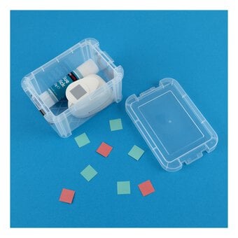 Whitefurze Allstore 0.5 Litre Clear Storage Box  image number 2