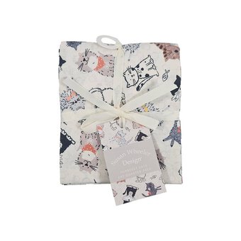 Purrfect Cats Cotton Fat Quarters 5 Pack